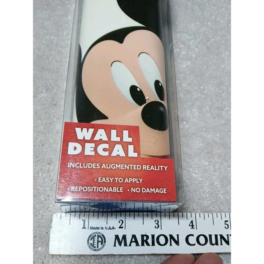 Disney Jr MICKEY MOUSE 13x16 Augmented Reality Wall Decal New Reposition Kids